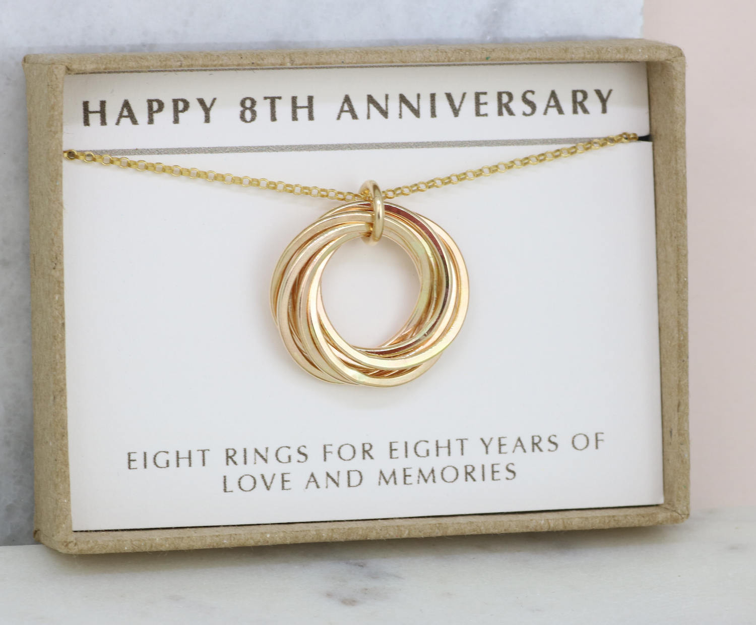 8 Year Anniversary Gift Ideas For Men
 8th anniversary t for wife 8 year anniversary necklace for