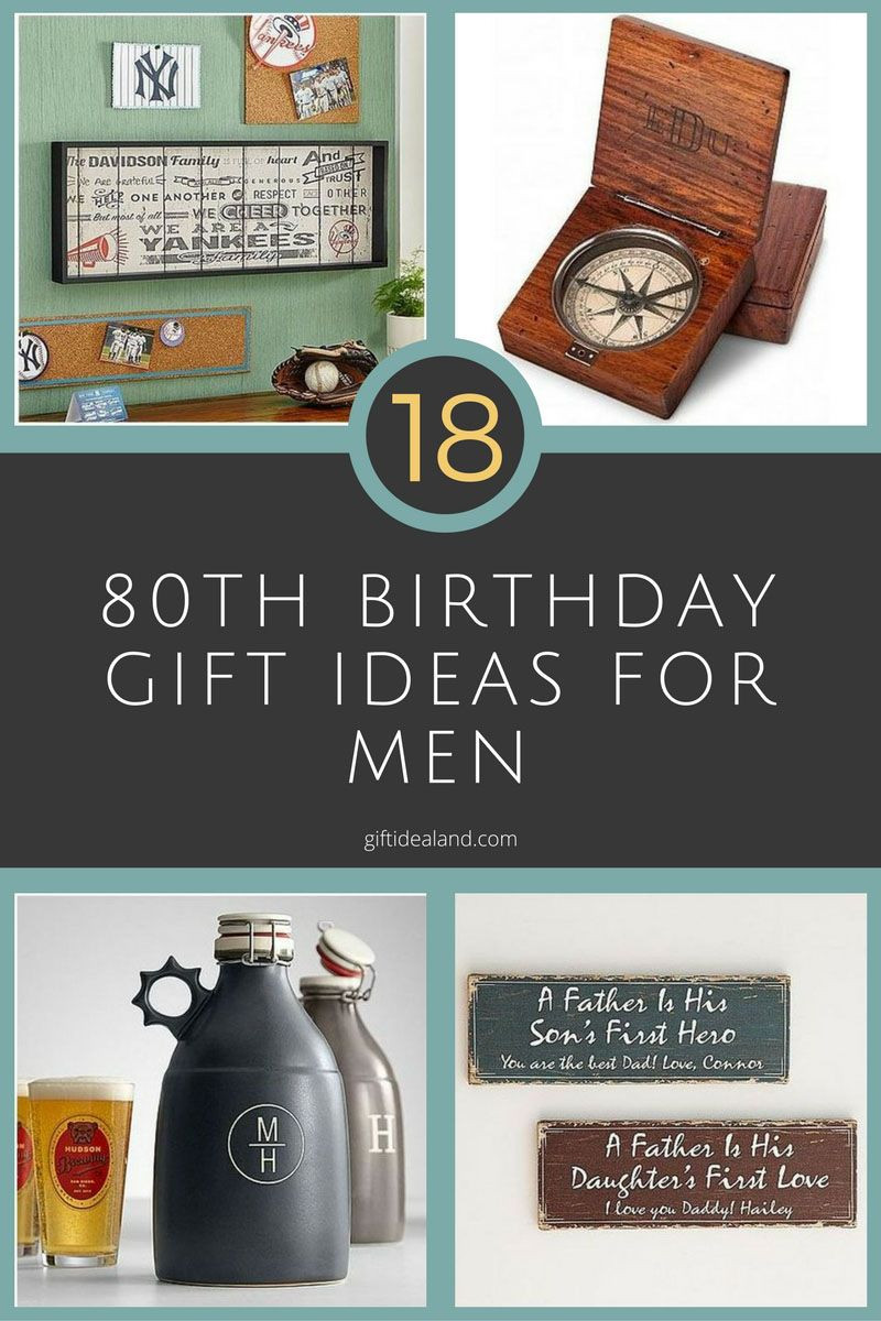 80Th Birthday Gift Ideas For Men
 18 Good 80th Birthday Gift Ideas For Him