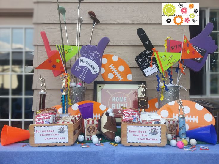 9 Year Old Boy Birthday Party Ideas At Home
 100 ideas to try about Sports birthday party
