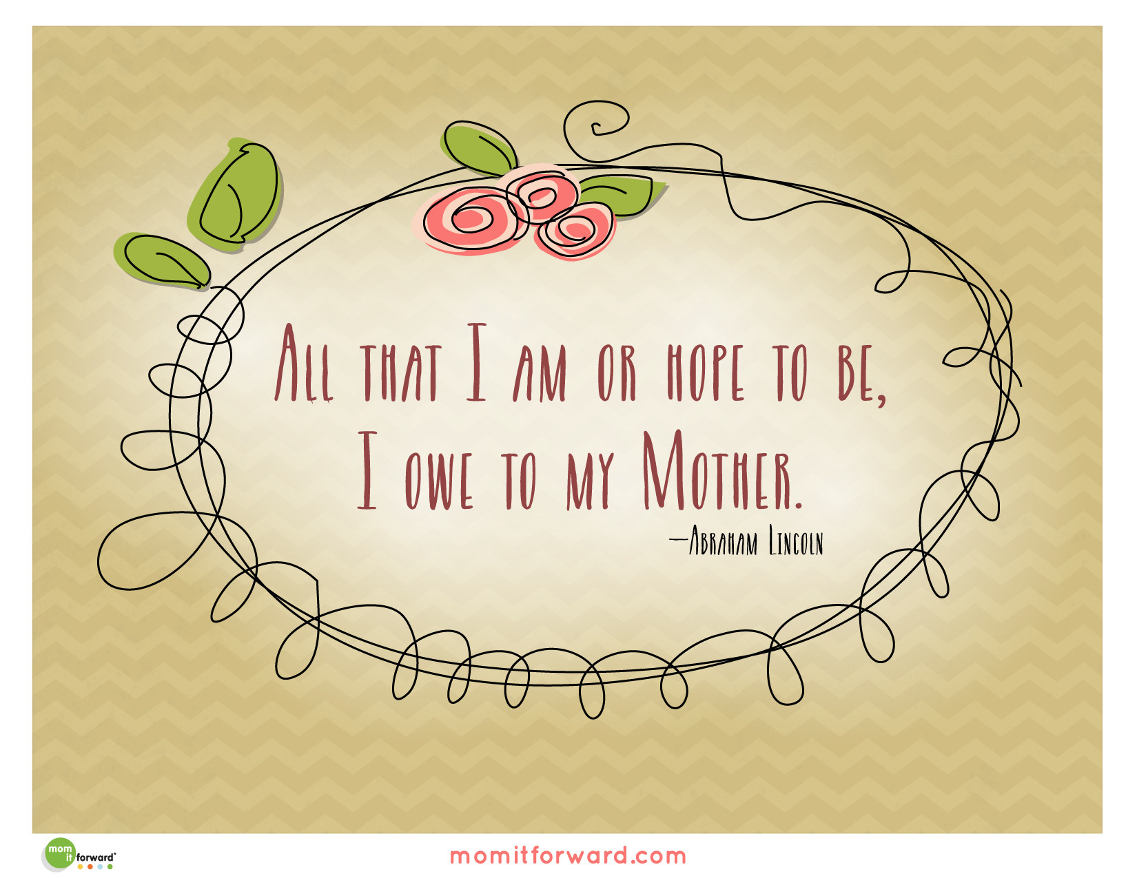 Abraham Lincoln Mother Quotes
 All That I Am Quotes QuotesGram