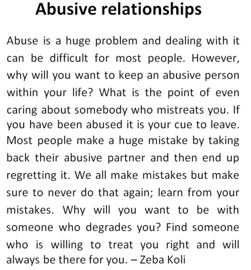 Abusive Relationships Quotes
 Inspirational Quotes About Abusive Relationships QuotesGram