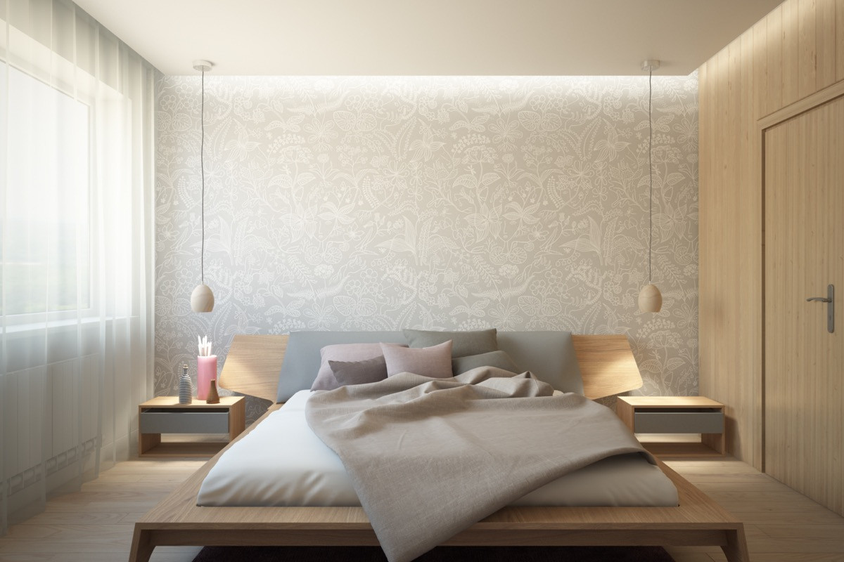 Accent Wallpaper Bedroom
 44 Awesome Accent Wall Ideas For Your Bedroom