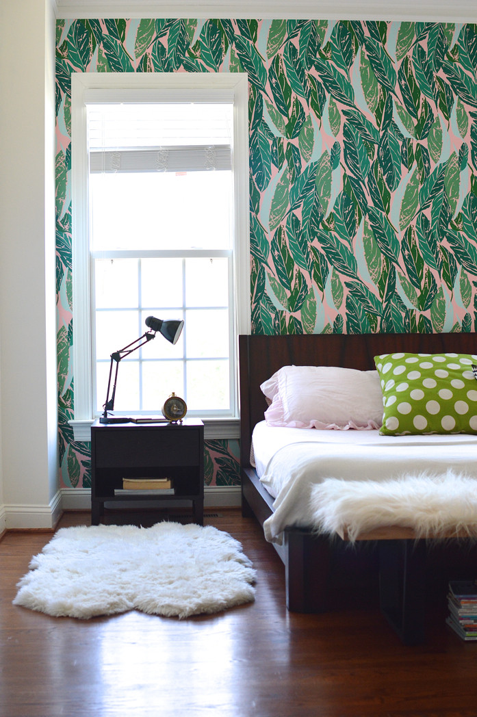 Accent Wallpaper Bedroom
 Design Addict Mom Master Bedroom Refresh with Justina