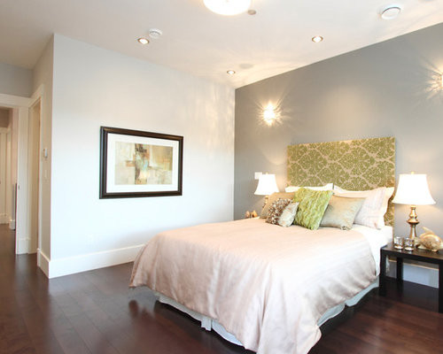 Accent Walls Ideas Bedroom
 Gray Accent Wall Home Design Ideas Remodel and