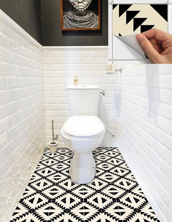 Adhesive Bathroom Tiles
 bathroomdesigns in 2019