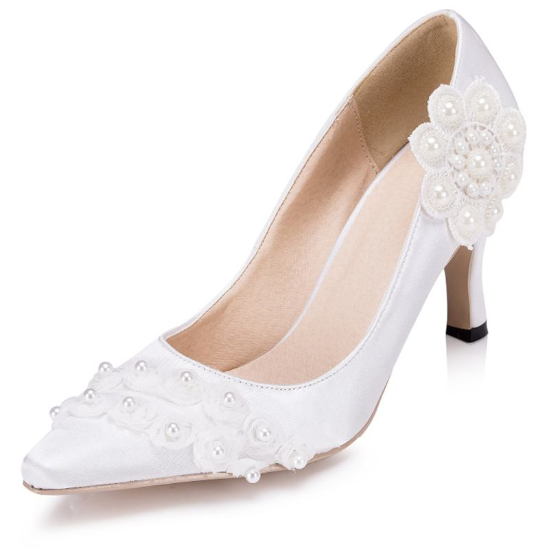 Affordable Wedding Shoes
 line Get Cheap Ivory Bridal Shoes Aliexpress