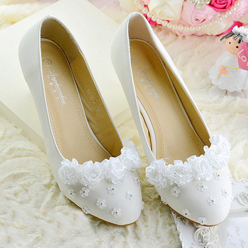 Affordable Wedding Shoes
 Cheap wedding shoes Lace bridal Dress shoes bridesmaid