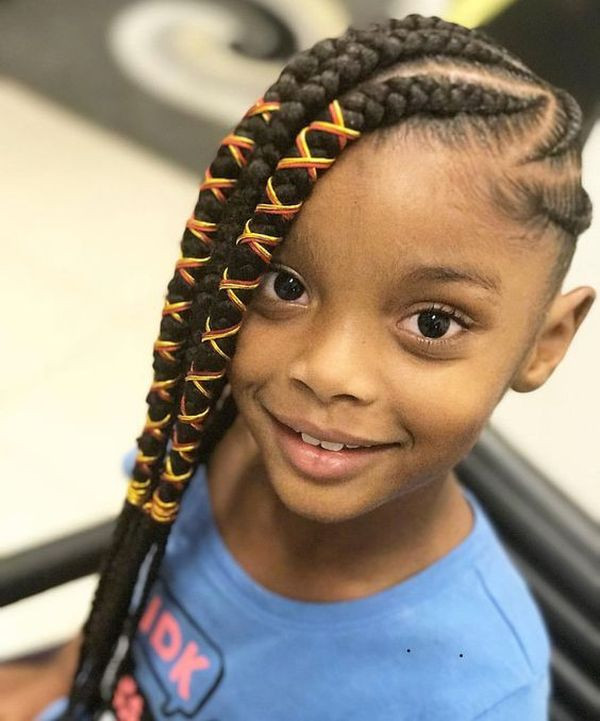 African American Kids Hairstyles
 Braids for Kids Black Girls Braided Hairstyle Ideas in