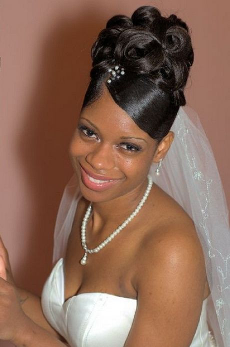 African American Wedding Hairstyles With Weave
 African american wedding updo hairstyles How does she