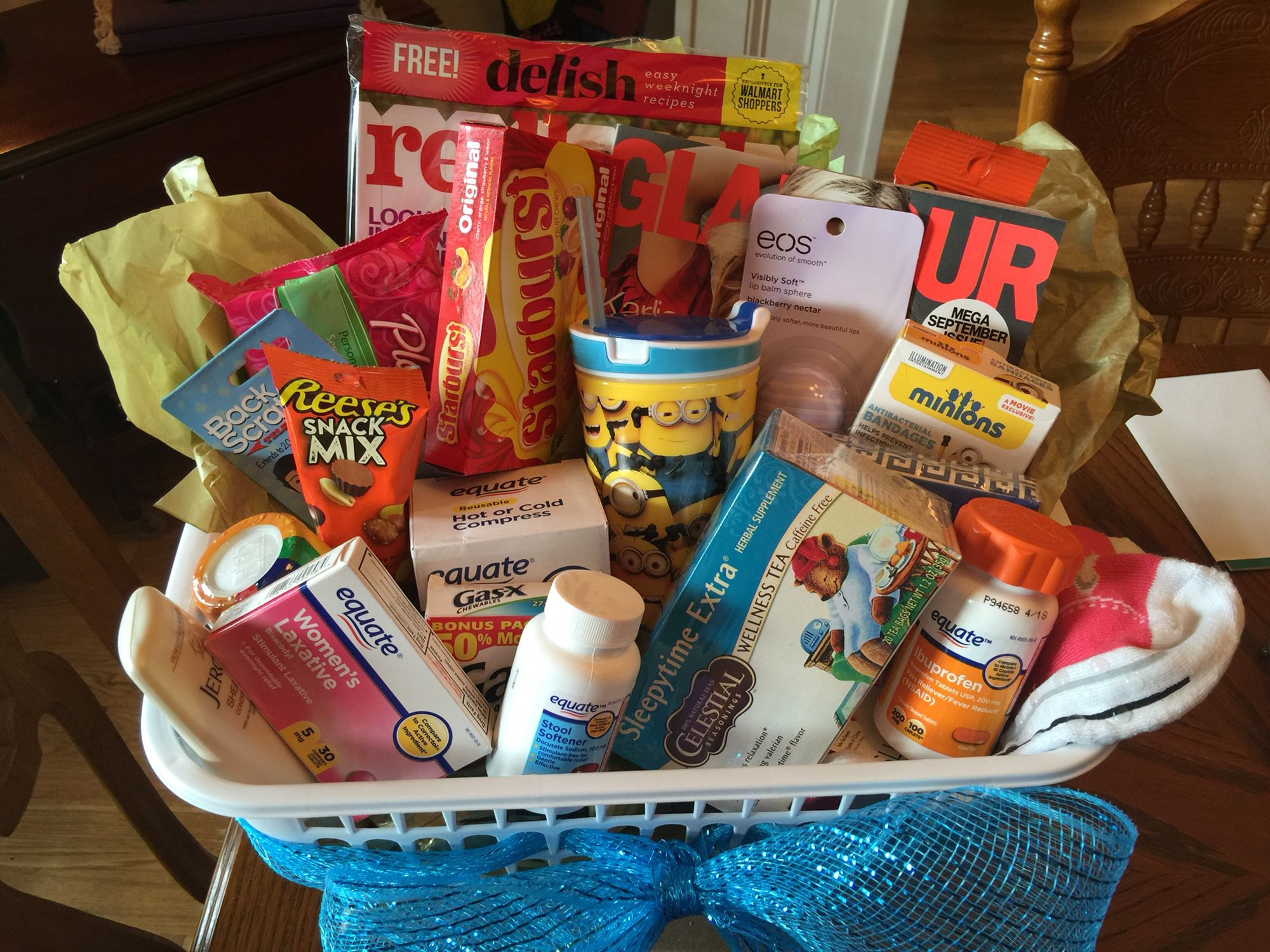 After Surgery Gift Basket Ideas
 Hysterectomy Recovery Basket for my hyster sisters