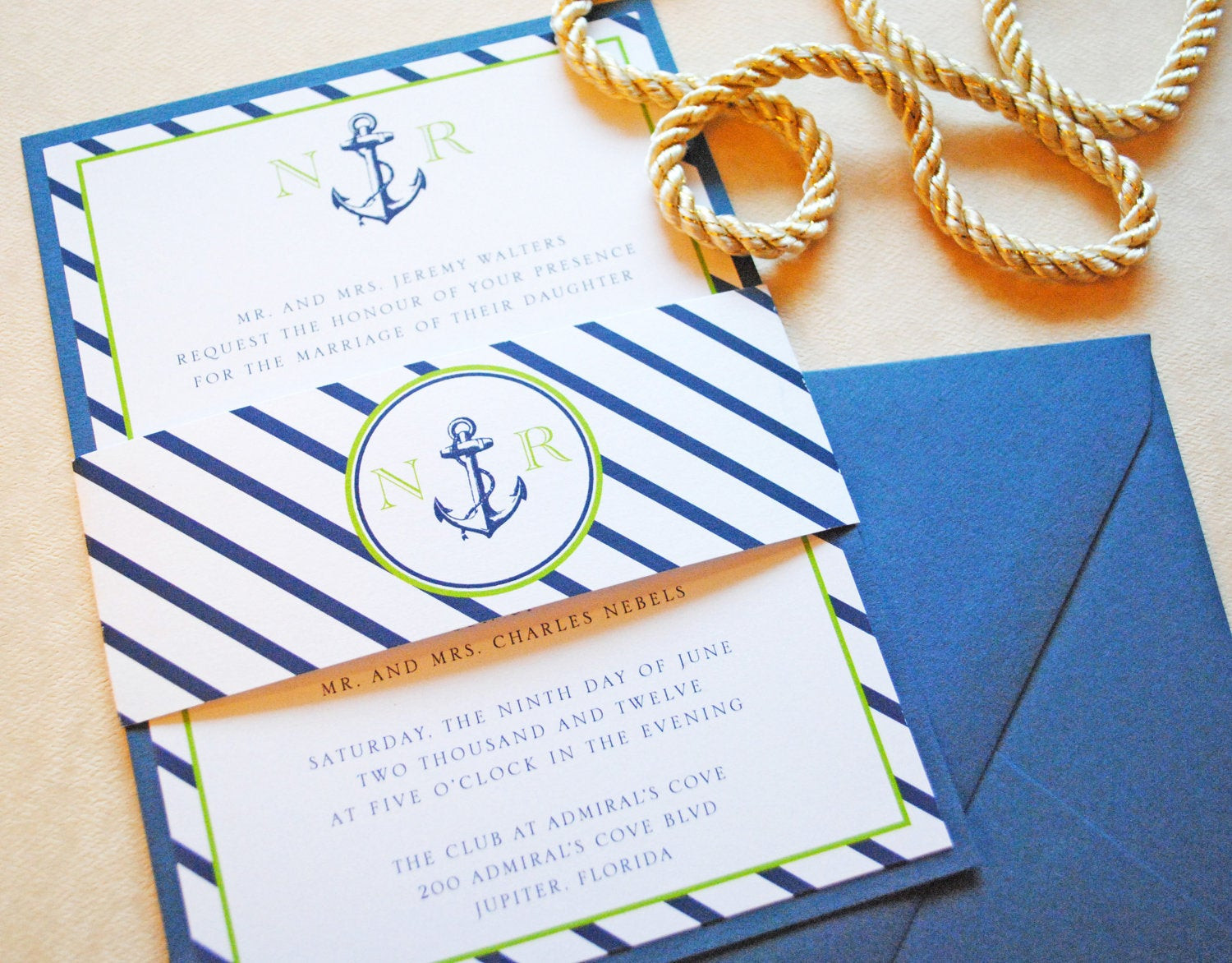 Anchor Wedding Invitations
 Nautical Wedding Invitation Nautical Invitations Anchor