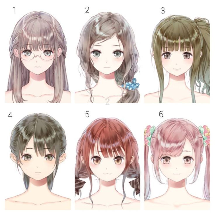 Anime Hairstyles Girls
 Best 25 Anime hairstyles ideas on Pinterest