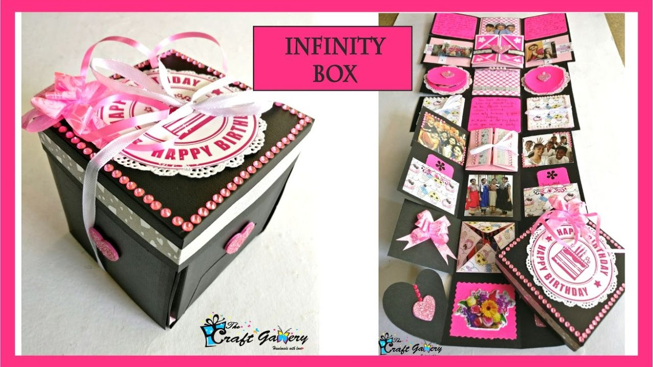 Anniversary Gift Ideas For Friend
 BIRTHDAY GIFT for a Best Friend INFINITY box