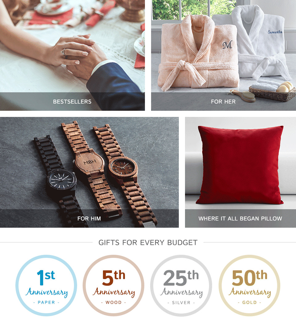 Anniversary Gift Ideas For Her
 Anniversary Gifts Marriage & Wedding Anniversary Gift