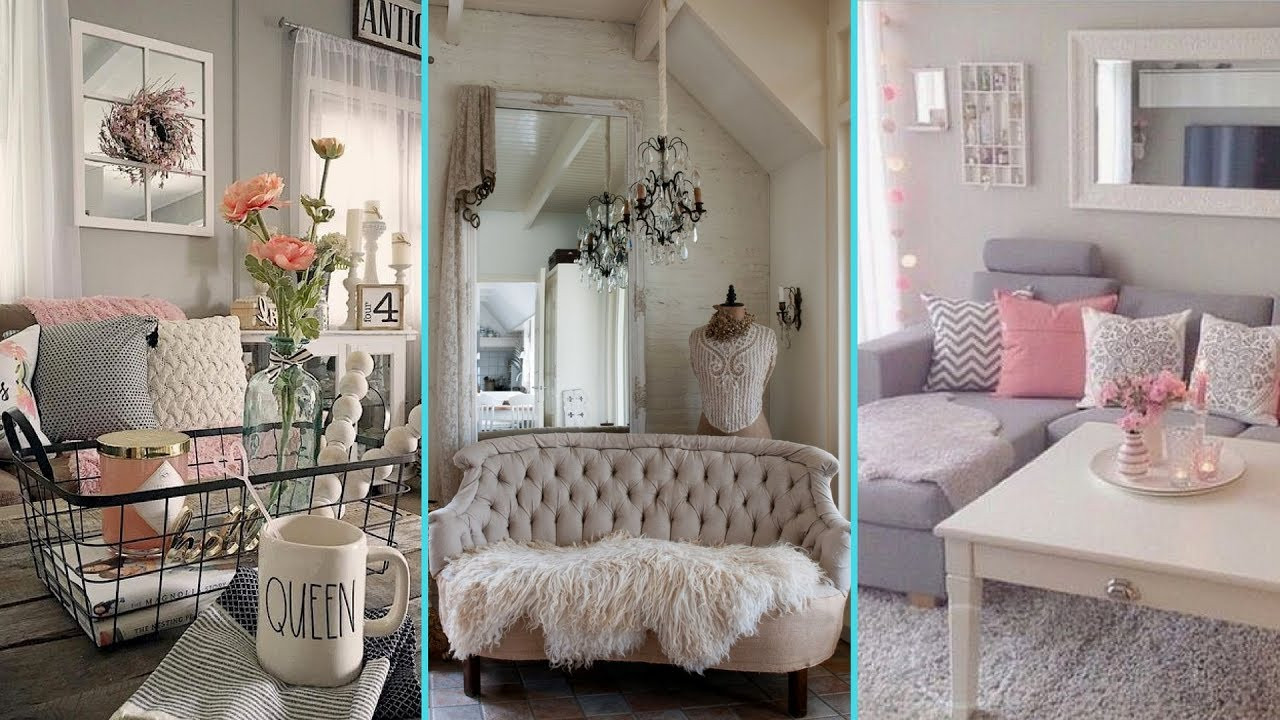 Apartment DIY Decorating
 DIY Shabby Chic Style Small Apartment decor Ideas