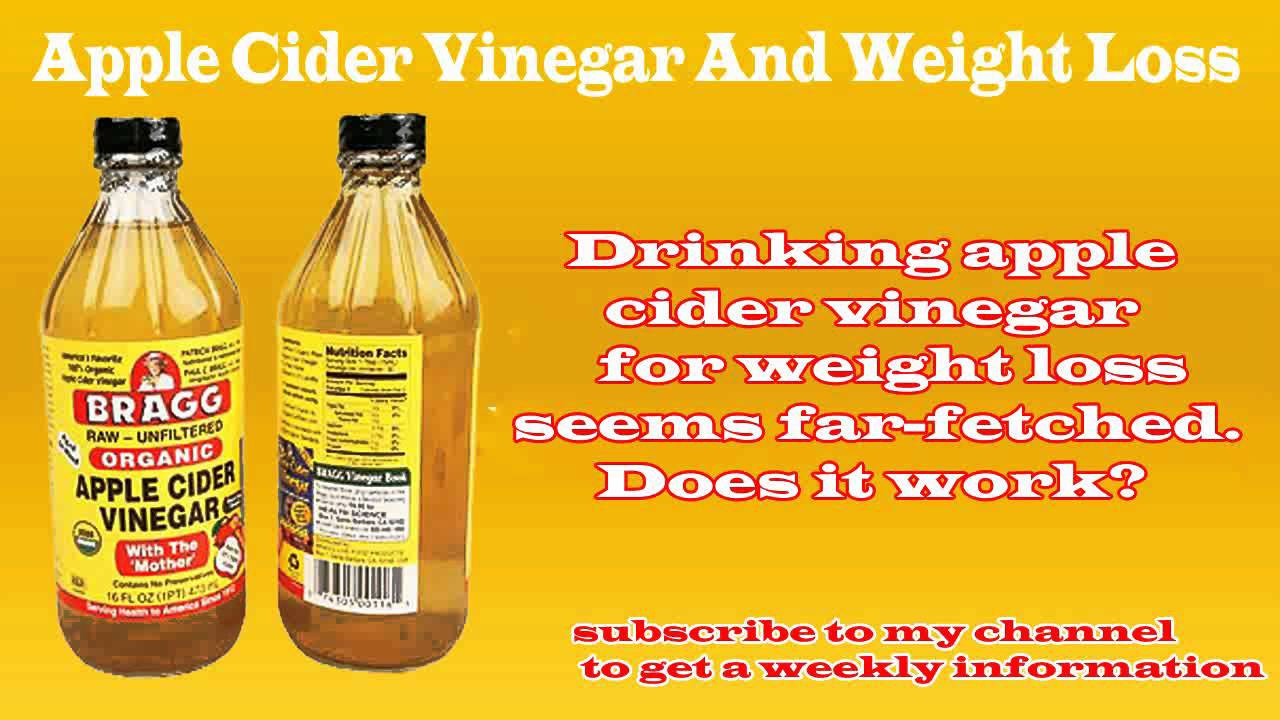 Apple Cider Vinegar For Weight Loss In 1 Week
 Apple Cider Vinegar And Weight Loss