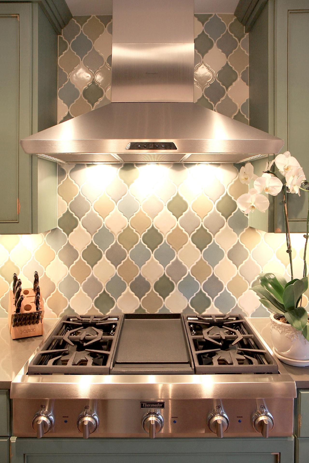Arabesque Tile Kitchen Backsplash
 Kitchen sink backsplash arabesque tile kitchen backsplash