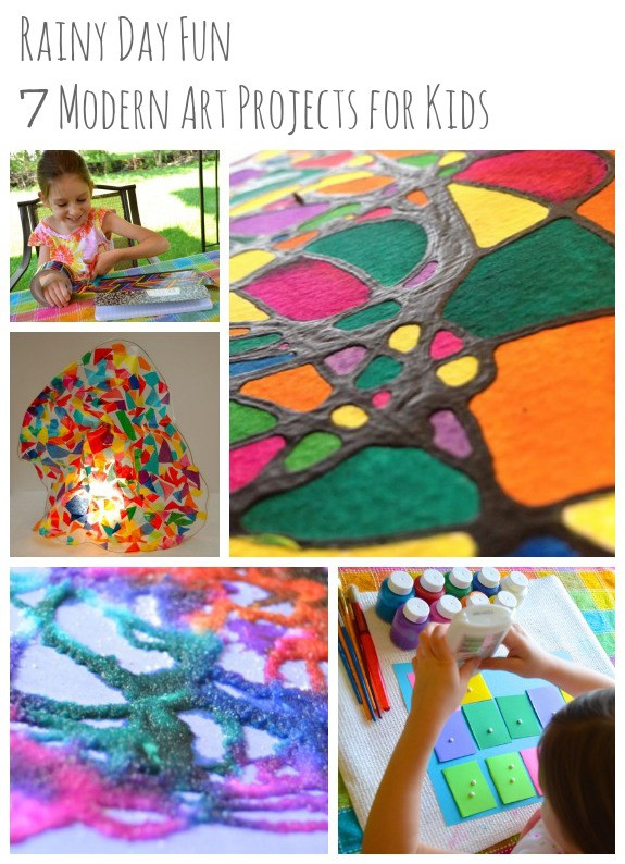Art Projects For Kids
 Rainy Day Fun 7 Modern Art Projects for Kids Inner