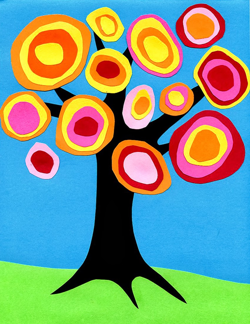 Art Projects For Kids
 Kandinsky Tree Collage · Art Projects for Kids