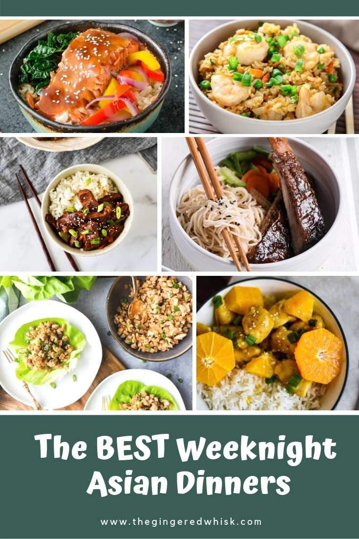 Asian Dinner Recipe
 Easy Asian Recipes for Family Dinner The Gingered Whisk