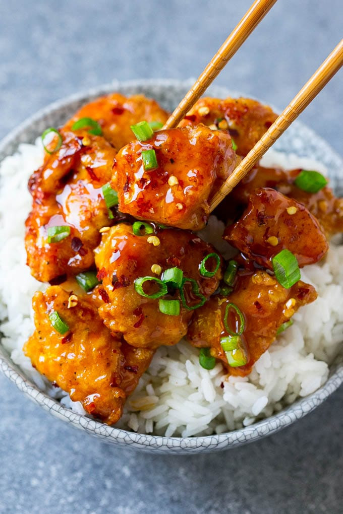 Asian Dinner Recipe
 Firecracker Chicken Dinner at the Zoo