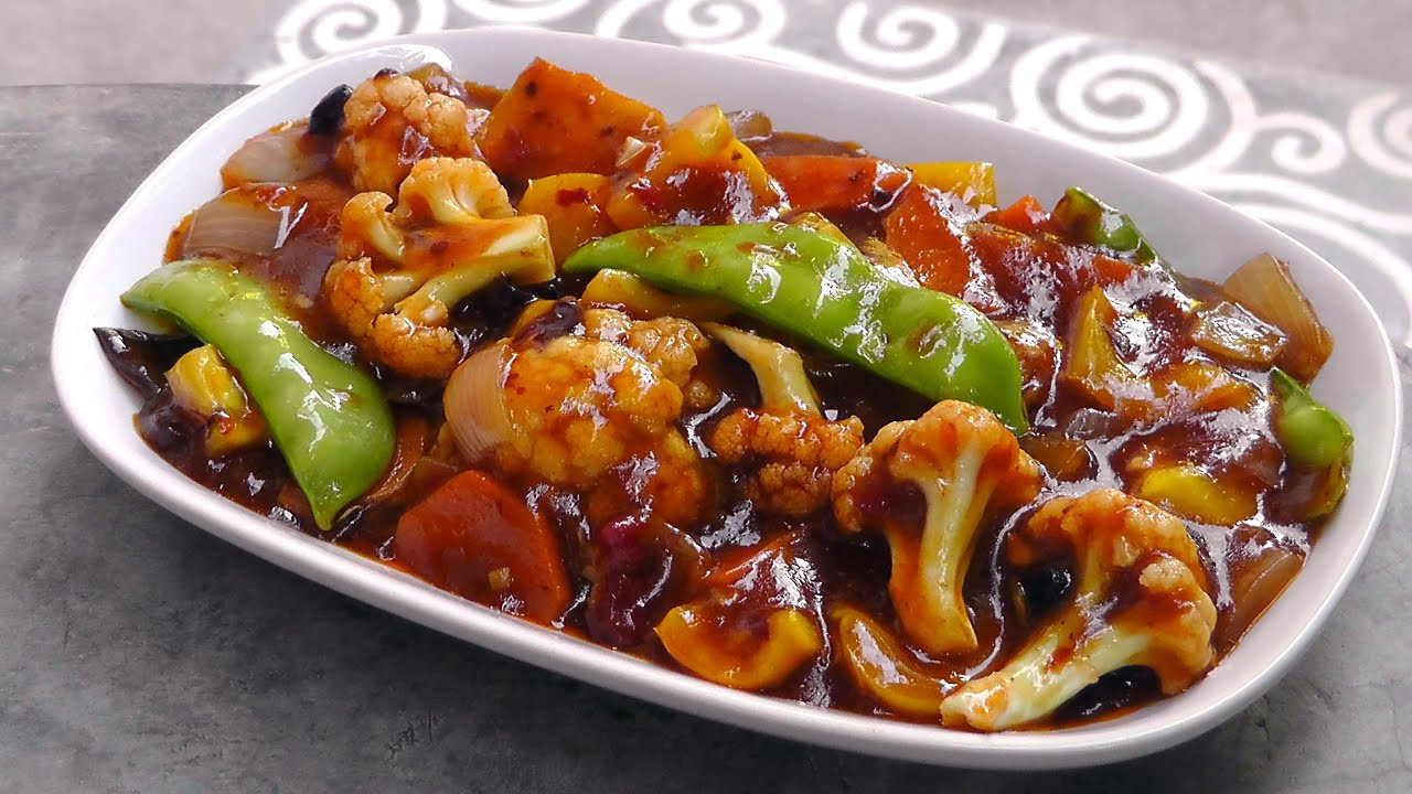 Asian Vegan Recipes
 Chinese Ve ables in Szechuan Sauce Vegan Ve arian