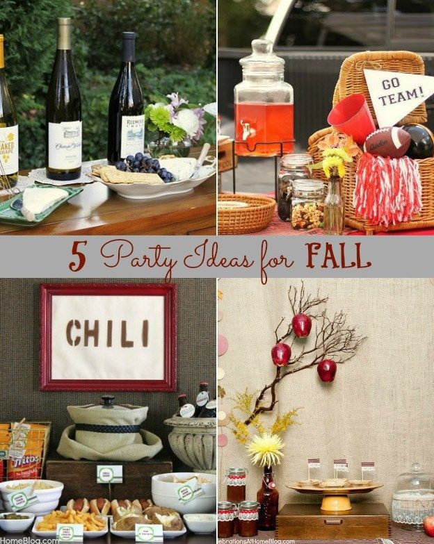 Autumn Engagement Party Ideas
 5 Party Themes For Fall Gatherings