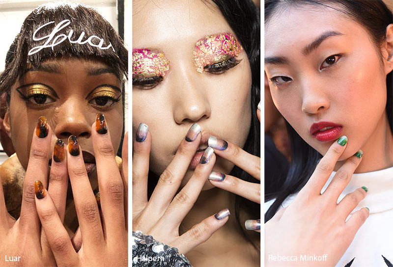 Autumn Nail Colors 2020
 Fall Winter 2019 Nail Trends Fall 2019 Runway Nail Ideas