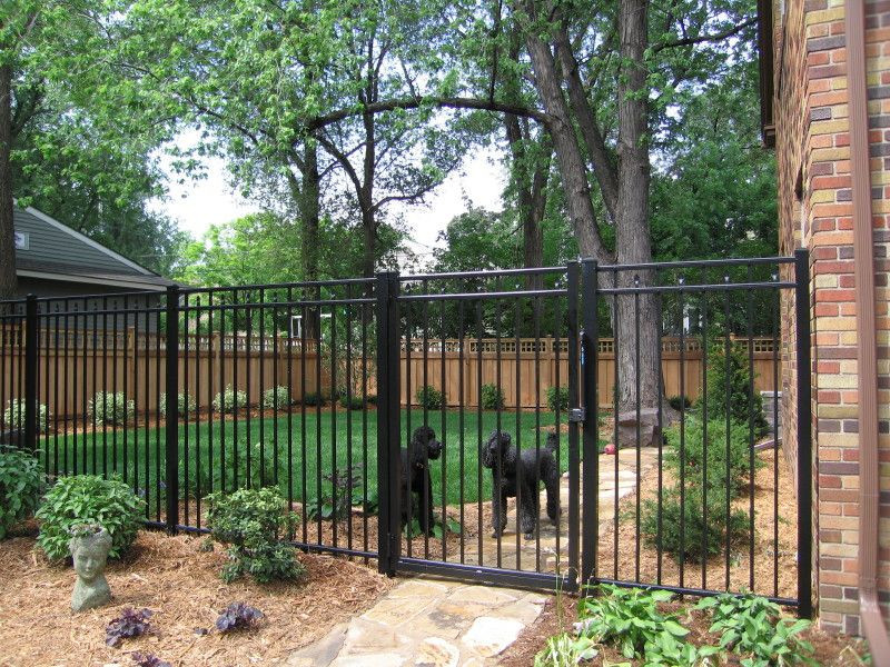 Average Cost Of Fencing Backyard
 Install a Metal Garden Fencing Post Garden Ideas