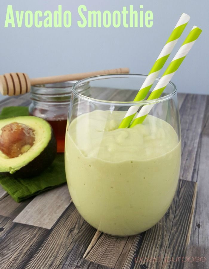 Avocado Smoothie Recipes
 229 best Healthy & Delicious Eating images on Pinterest