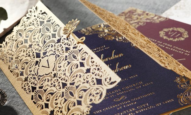 B Wedding Invitations
 Wedding Invitations Laser Cut Invites Stationery