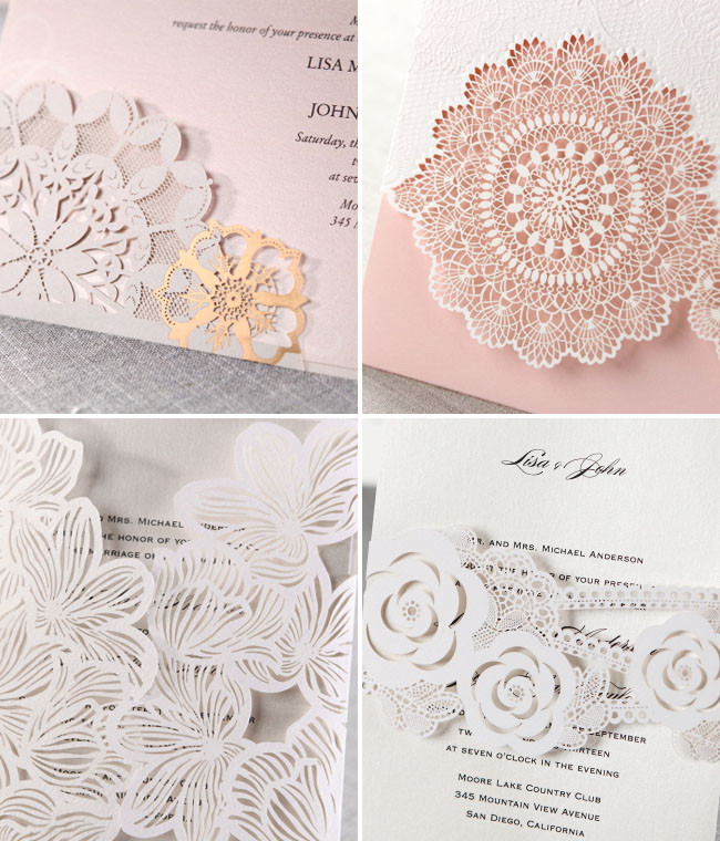 B Wedding Invitations
 Laser Cut Wedding Invitations from B Wedding Invitations