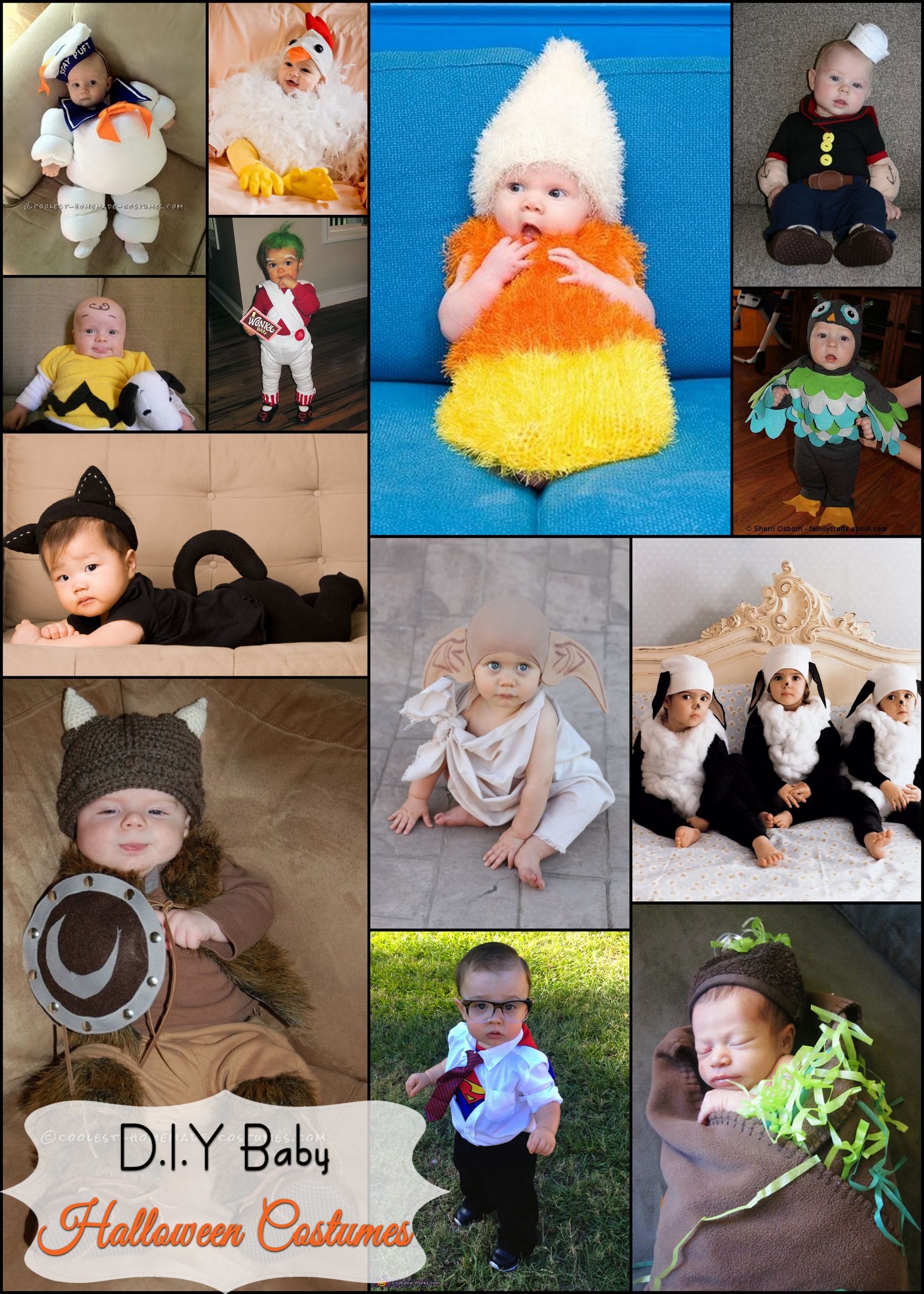 Baby Costumes Diy
 D I Y Baby Halloween Costumes
