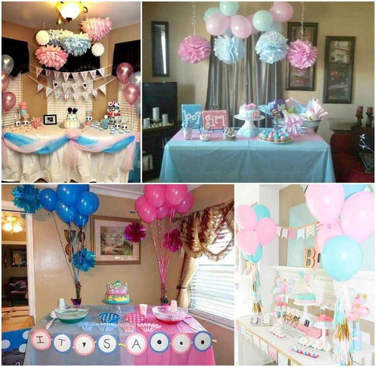 Baby Gender Reveal Party Decorations
 Baby Shower Gender Reveal Party Ideas crafts