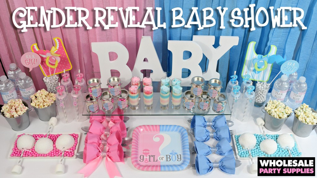 Baby Gender Reveal Party Decorations
 Gender Reveal Baby Shower Ideas