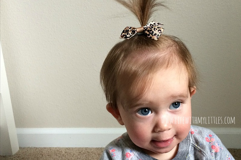 Baby Hair Ponytail
 Baby and Toddler Girl Hairstyles Life With My Littles