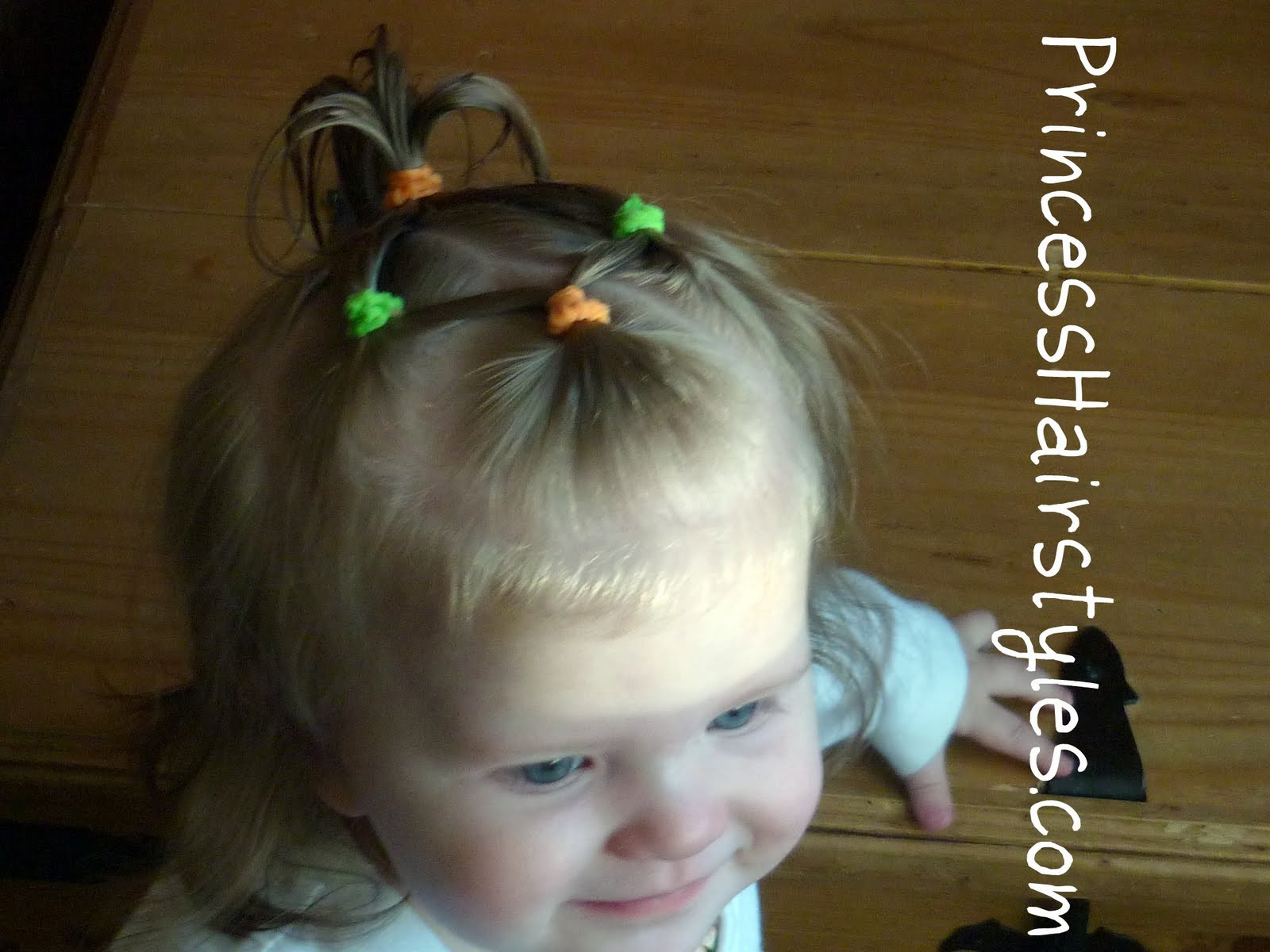 Baby Hair Ponytail
 Baby Hairstyles 4 Connecting Ponytails