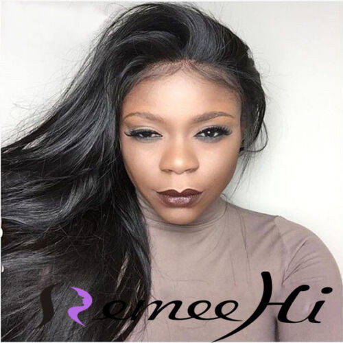 Baby Hair Ponytail
 Full lace wig silky straight Brazilian Remy Human Hair