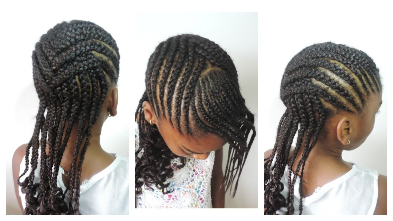 Back To School Hairstyles For Kids
 BACK TO SCHOOL HAIRSTYLE FOR KIDS CRISSCROSS CORNROW