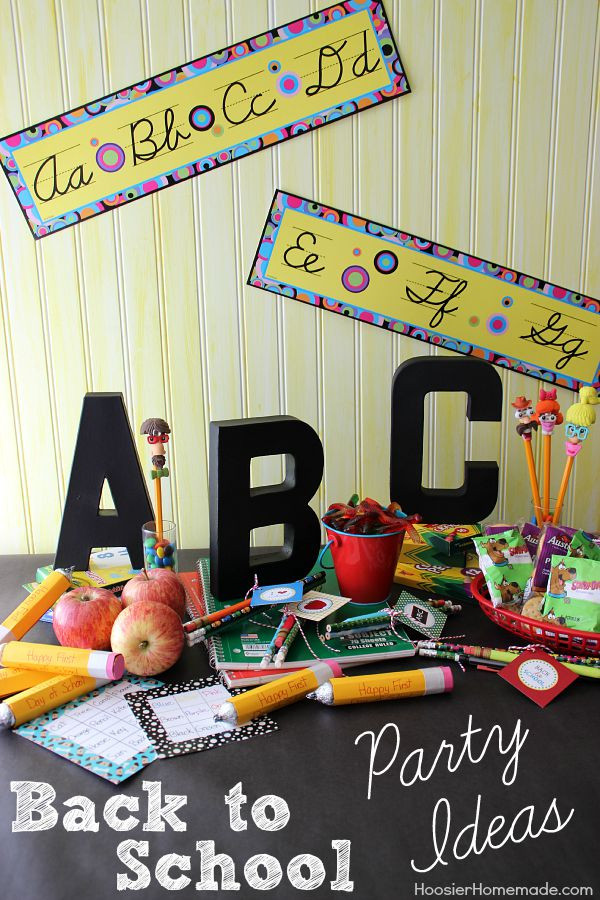 Back To School Pool Party Ideas
 Back to School Party Ideas Hoosier Homemade