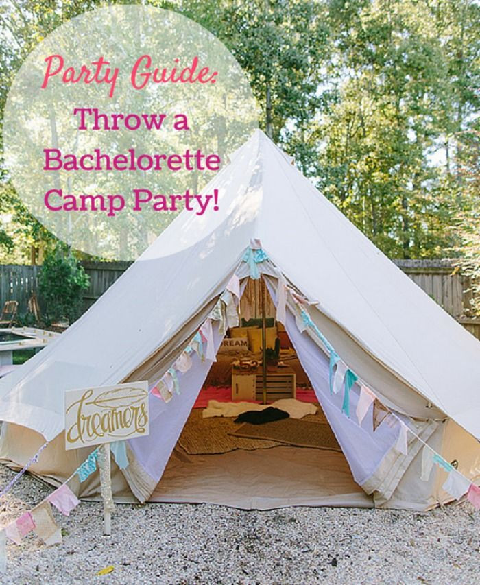 Backyard Bachelorette Party Ideas
 Party Guide Throw a Bachelorette Camp Party