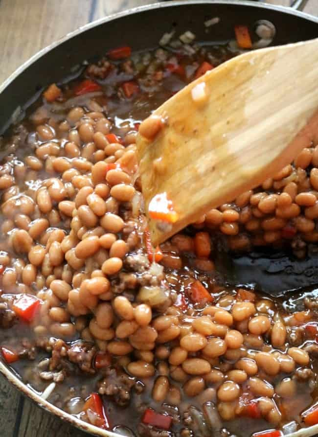Backyard Barbecue Beans
 Best Ever Meaty Barbecue Baked Beans