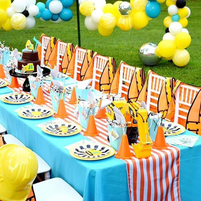 Backyard Birthday Party Ideas For 3 Year Old
 A Cool Construction Birthday Party