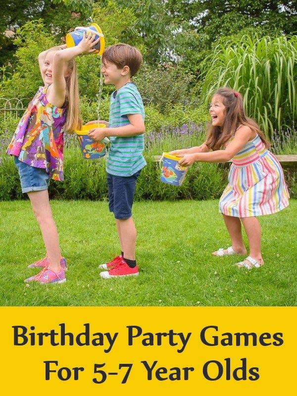 Backyard Birthday Party Ideas For 5 Year Olds
 Birthday Party Games For 5 7 Year Olds