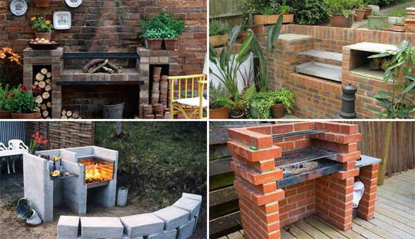 Backyard Brick Grills
 Cool DIY Backyard Brick Barbecue Ideas