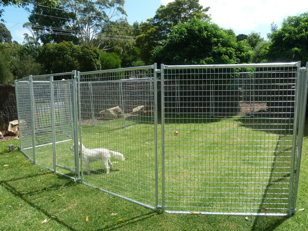 Backyard Dog Kennel
 Pet Enclosure Dog kennel Run Animal Fencing Sheep