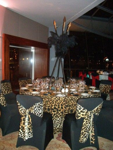 Backyard Engagement Party Decoration Ideas Africa
 African themed Centerpieces Sharper Solutions