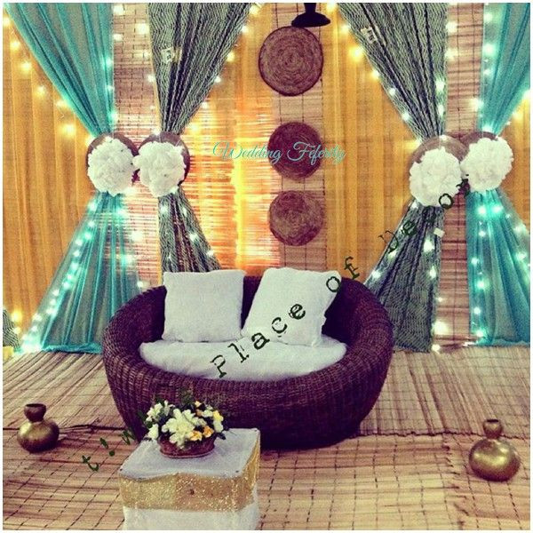 Backyard Engagement Party Decoration Ideas Africa
 Check out Nigerian traditional wedding decor ideas here