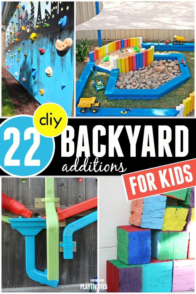 Backyard Fun For Kids
 DIY Backyard Ideas For Kids 22 Easy and Cheap Ideas