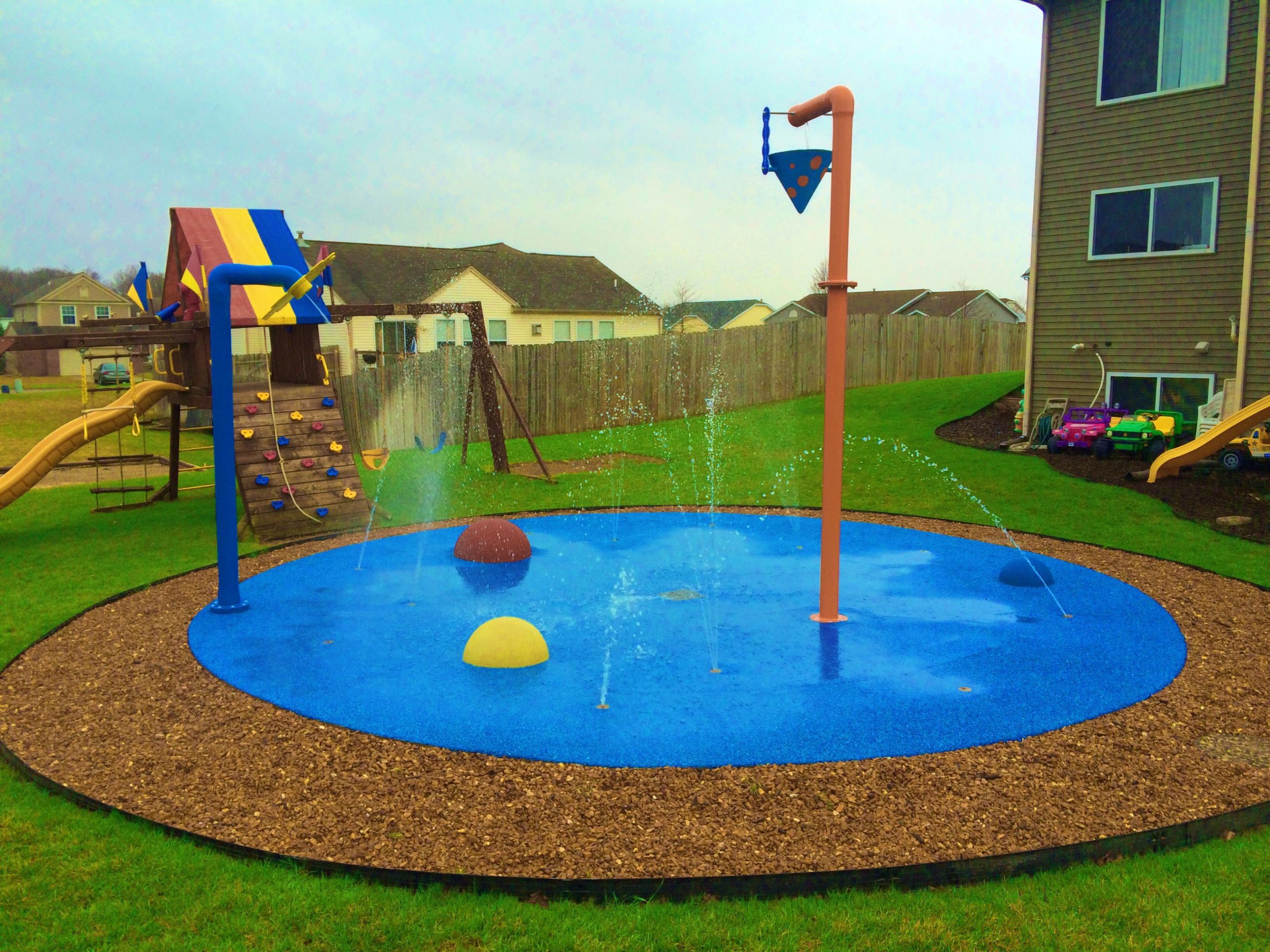 Backyard Fun For Kids
 Residential Splash Pads by My Splash Pad in 2019